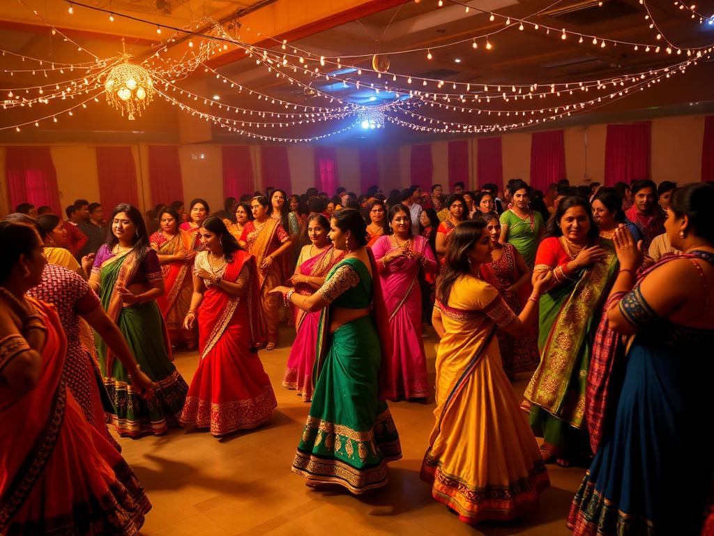 Navratri garba evening